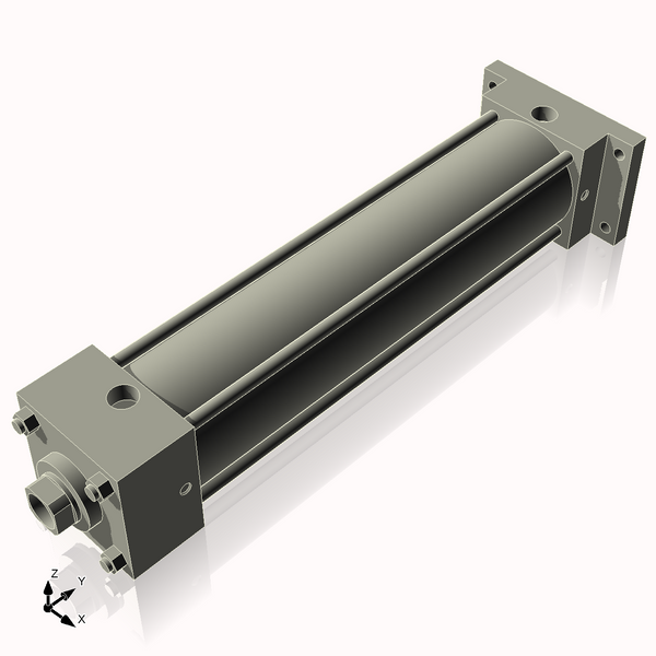 Isometric View of 3.25ARF13CCK1.375S4