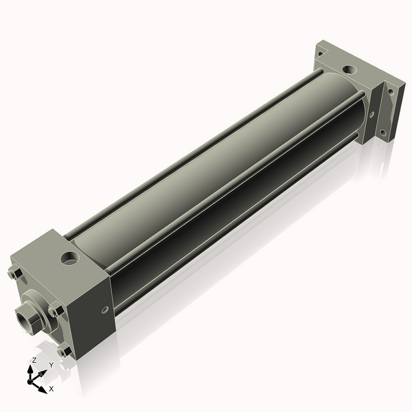 Isometric View of 3.25ARF16CCK1.375S4