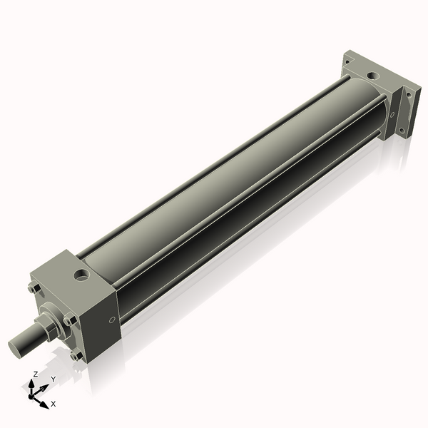 Isometric View of 3.25ARF20NCK1.375