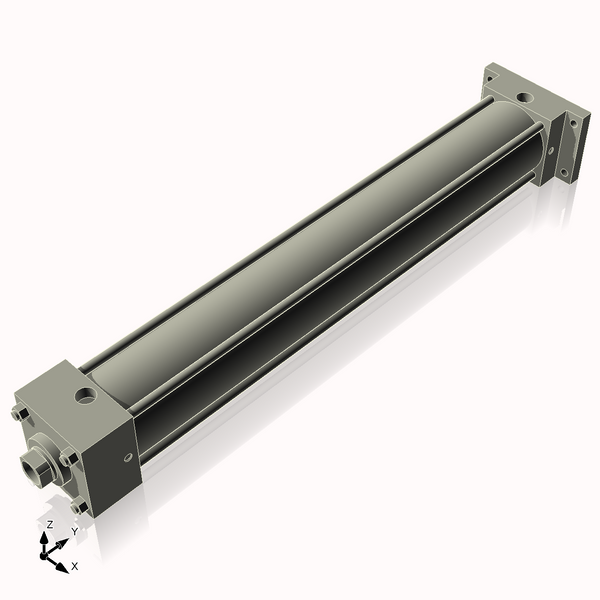 Isometric View of 3.25ARF22CCK1.375S4