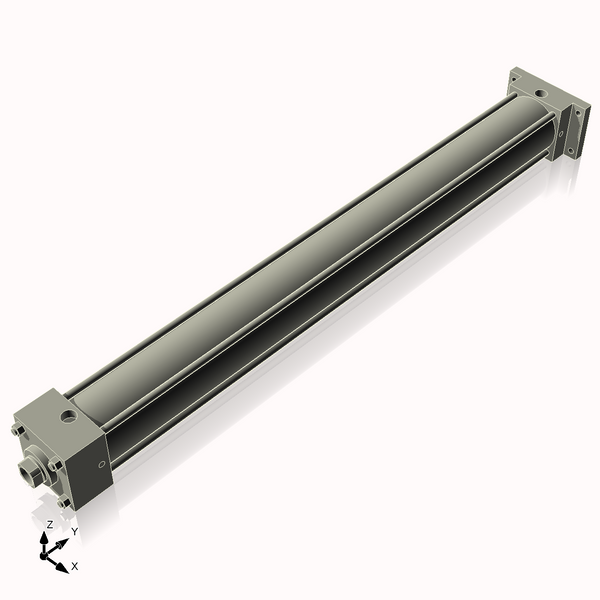 Isometric View of 3.25ARF32NCK1.375S4