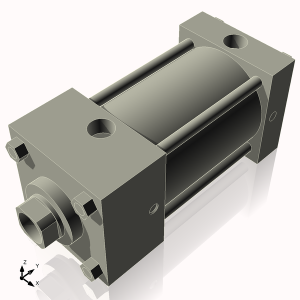 Isometric View of 3.25ASF3CCK1.375S4