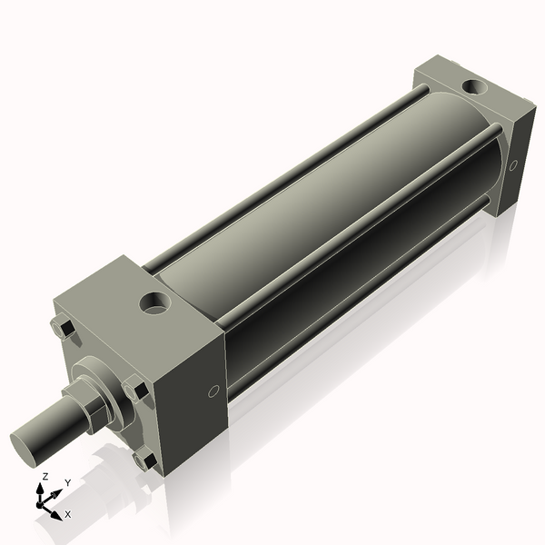 Isometric View of 3.25ASF10NCK1.375