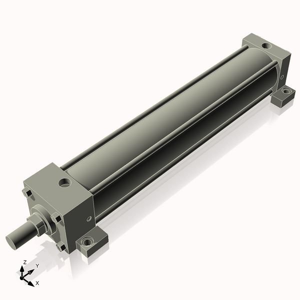 Isometric View of 3.25ASL17CCK1.375
