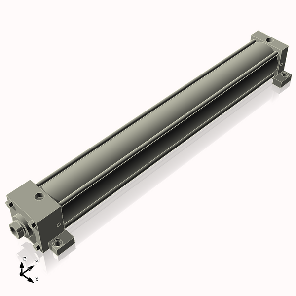 Isometric View of 3.25ASL26NCK1.375S4