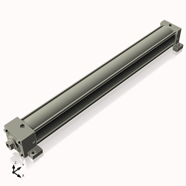 Isometric View of 3.25ASL30CCK1.375S4