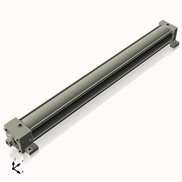 Isometric View of 3.25ASL34CCK1.375S4