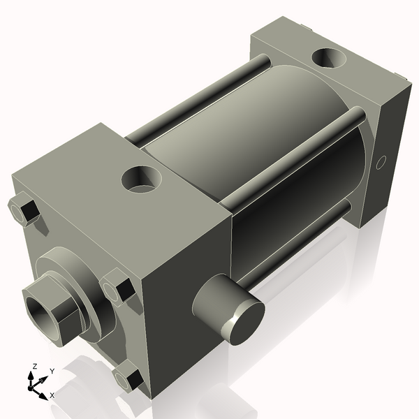 Isometric View of 3.25ATF3CCK1.375S4