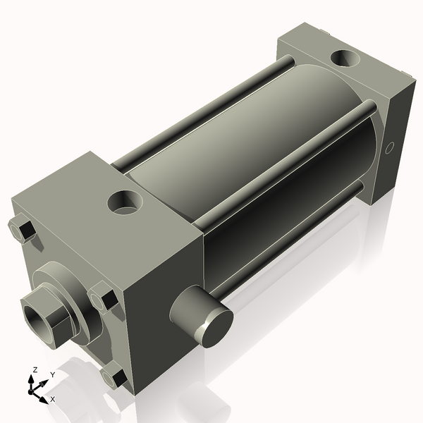 Isometric View of 3.25ATF5CCK1.375S4