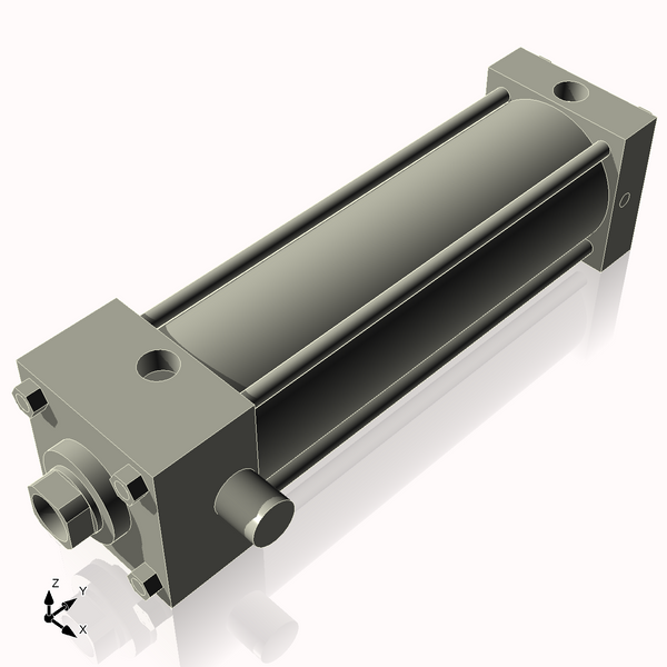 Isometric View of 3.25ATF9NCK1.375S4