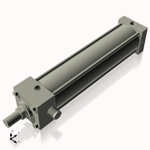 Isometric View of 3.25ATF13NCK1.375