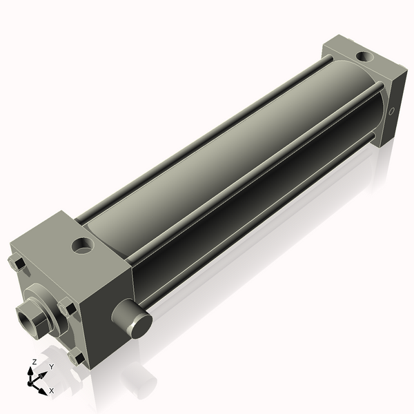 Isometric View of 3.25ATF13NCK1.375S4