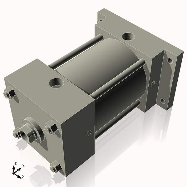 Isometric View of 4ARF3NCKS4