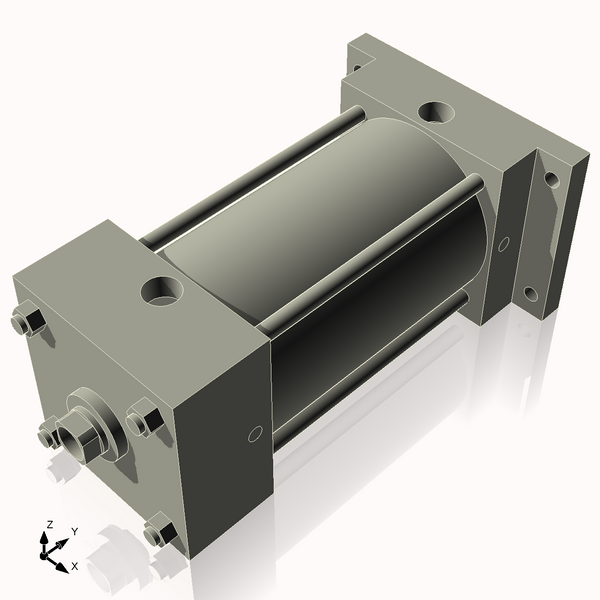 Isometric View of 4ARF5NCKS4