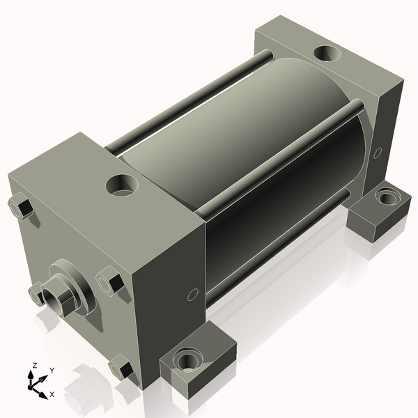 Isometric View of 4ASL5NCKS4