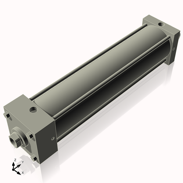 Isometric View of 4AC16CCK1.375S4