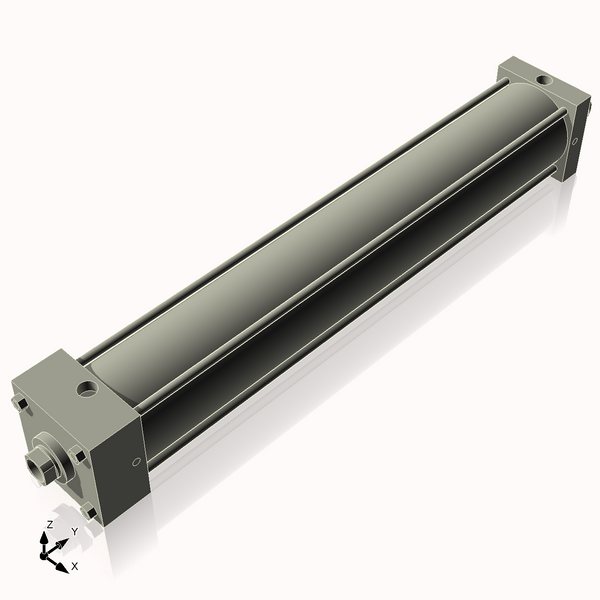 Isometric View of 4AC24NCK1.375S4