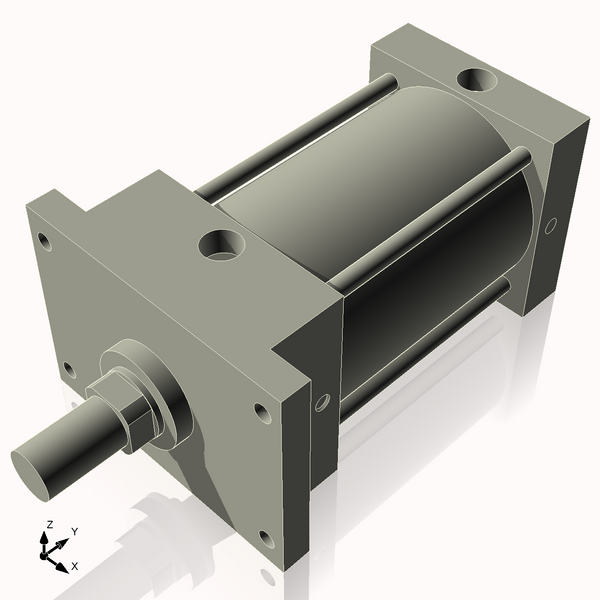 Isometric View of 4AFF4CCK1.375