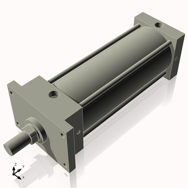 Isometric View of 4AFF9CCK1.375