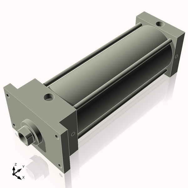Isometric View of 4AFF10NCK1.375S4