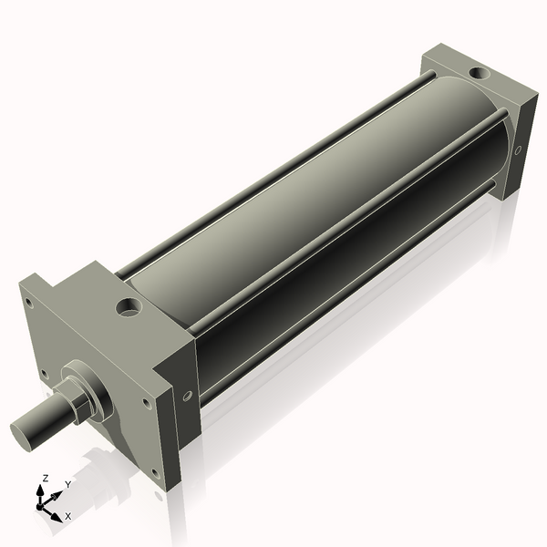 Isometric View of 4AFF14CCK1.375