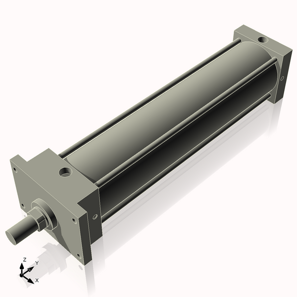 Isometric View of 4AFF16CCK1.375