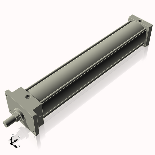 Isometric View of 4AFF23CCK1.375