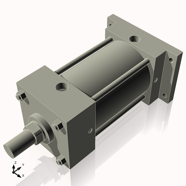Isometric View of 4ARF4CCK1.375