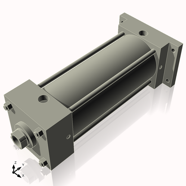 Isometric View of 4ARF8CCK1.375S4