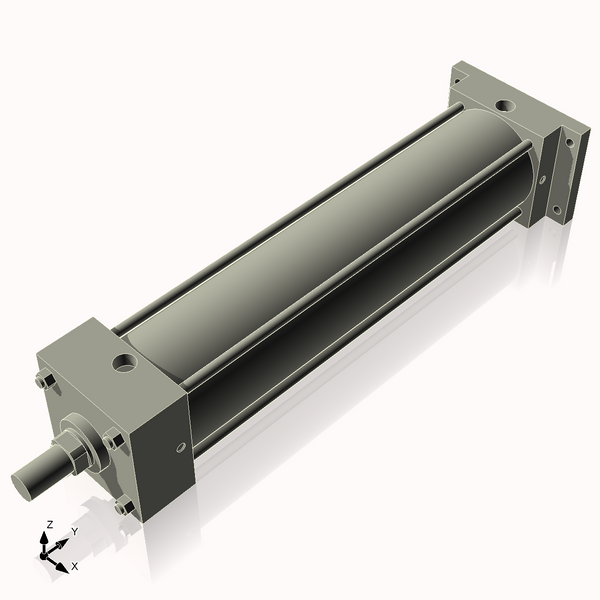 Isometric View of 4ARF16CCK1.375