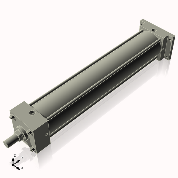 Isometric View of 4ARF21CCK1.375