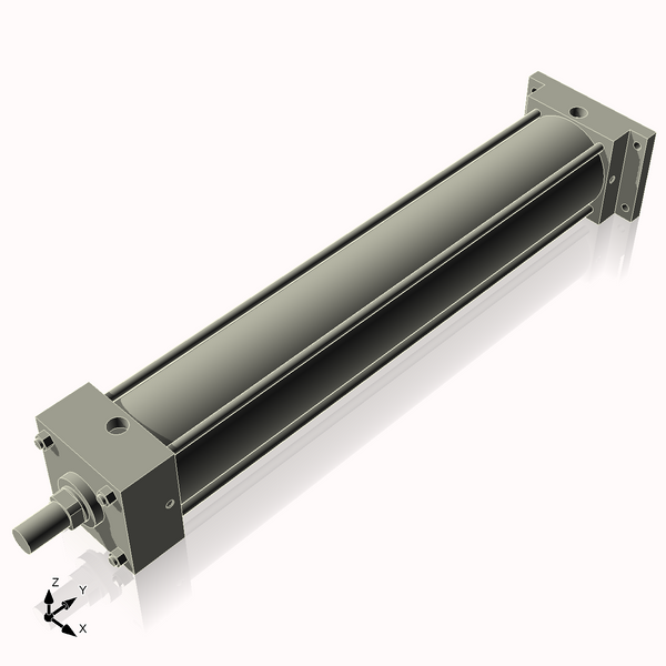 Isometric View of 4ARF22CCK1.375