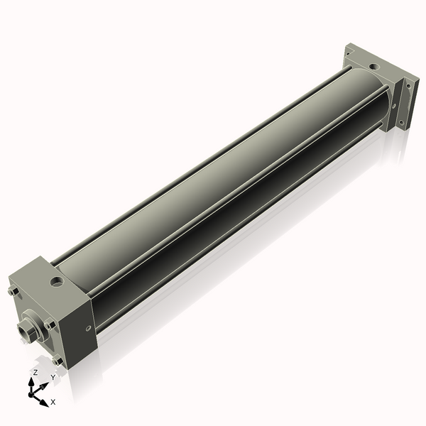 Isometric View of 4ARF26CCK1.375S4