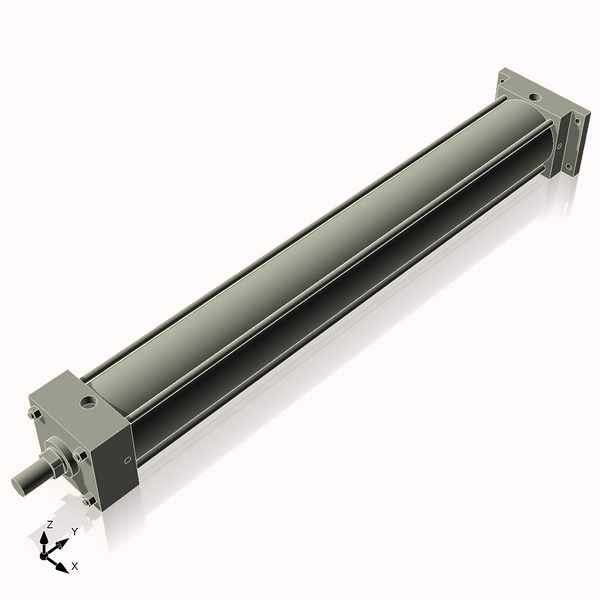 Isometric View of 4ARF30NCK1.375