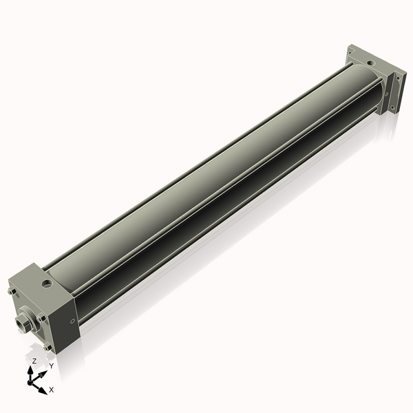 Isometric View of 4ARF34NCK1.375S4