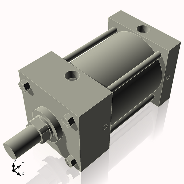 Isometric View of 4ASF3NCK1.375