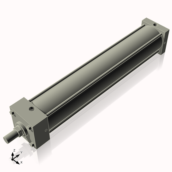 Isometric View of 4ASF22NCK1.375