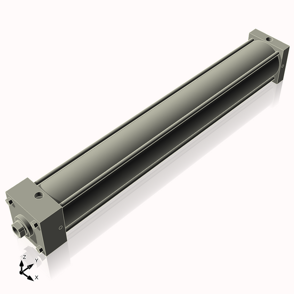 Isometric View of 4ASF28NCK1.375S4