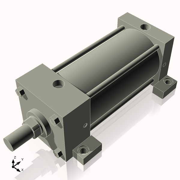 Isometric View of 4ASL6CCK1.375