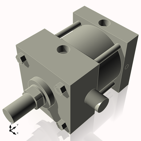 Isometric View of 4ATF1CCK1.375