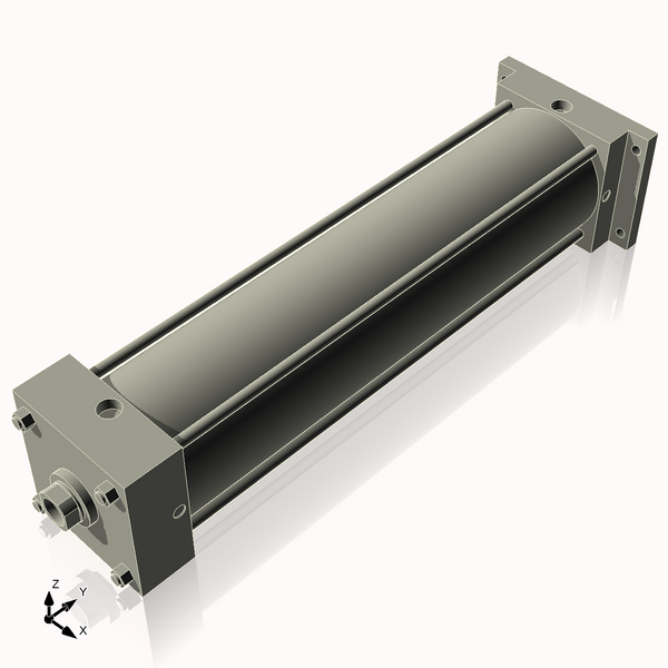 Isometric View of 6ARF23CCK1.75S4