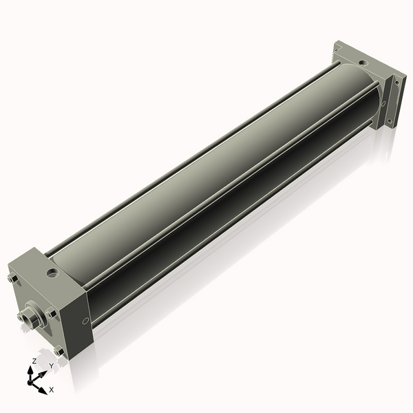 Isometric View of 6ARF36NCK1.75S4