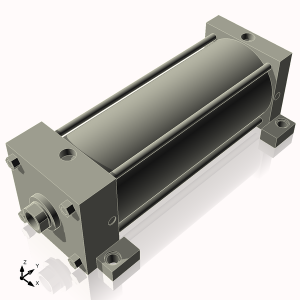 Isometric View of 6ASL13CCK1.75S4