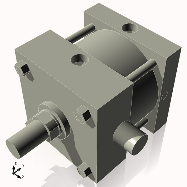 Isometric View of 6ATF1CCK1.75