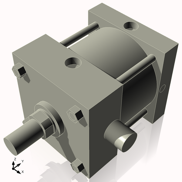 Isometric View of 6ATF2NCK1.75