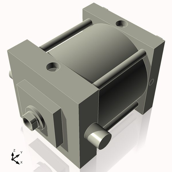 Isometric View of 7ATF4CCKS4