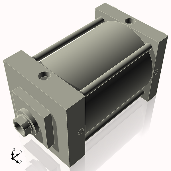 Isometric View of 7AC7NCK1.75S4