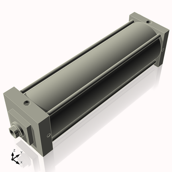 Isometric View of 7AC23CCK1.75S4