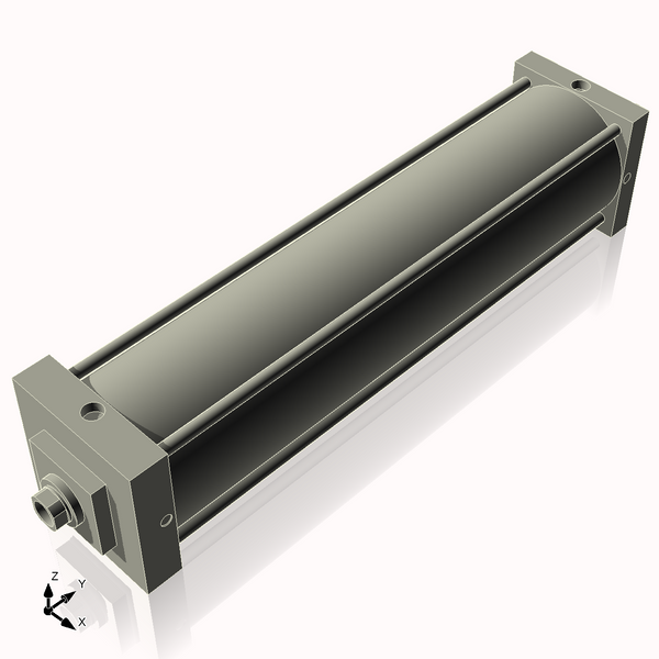 Isometric View of 7AC28CCK1.75S4