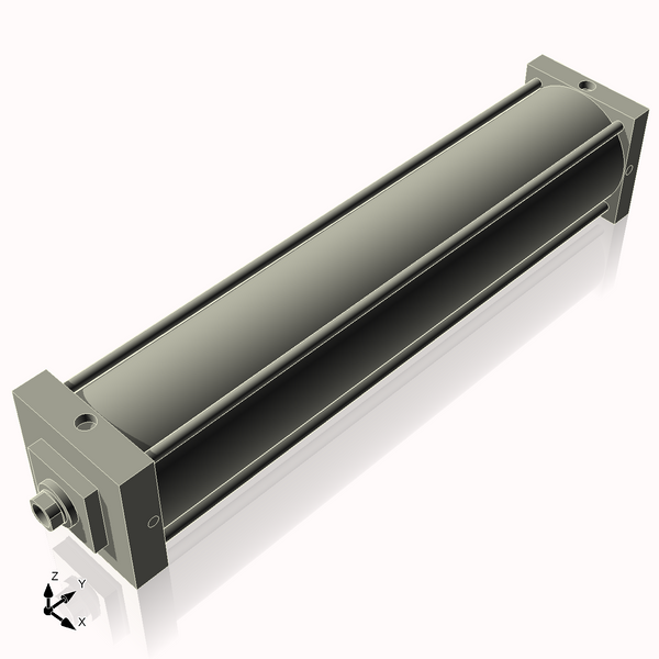 Isometric View of 7AC32NCK1.75S4